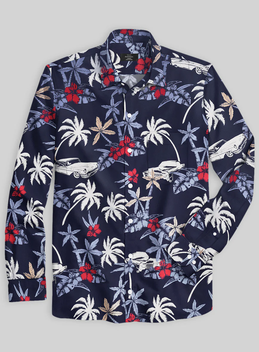 Italian Cotton Roselle Shirt - Image 2