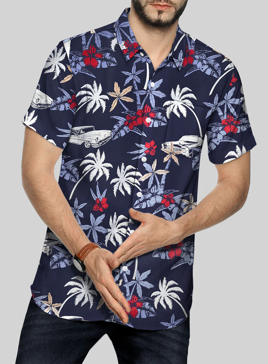 Italian Cotton Roselle Shirt - Image 2
