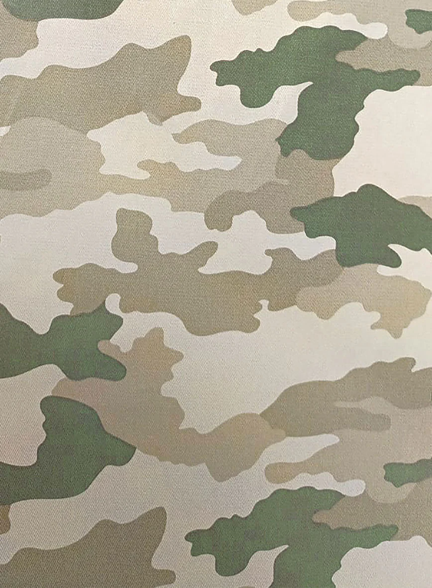 Italian Cotton Santoro Camo Suit - Image 7