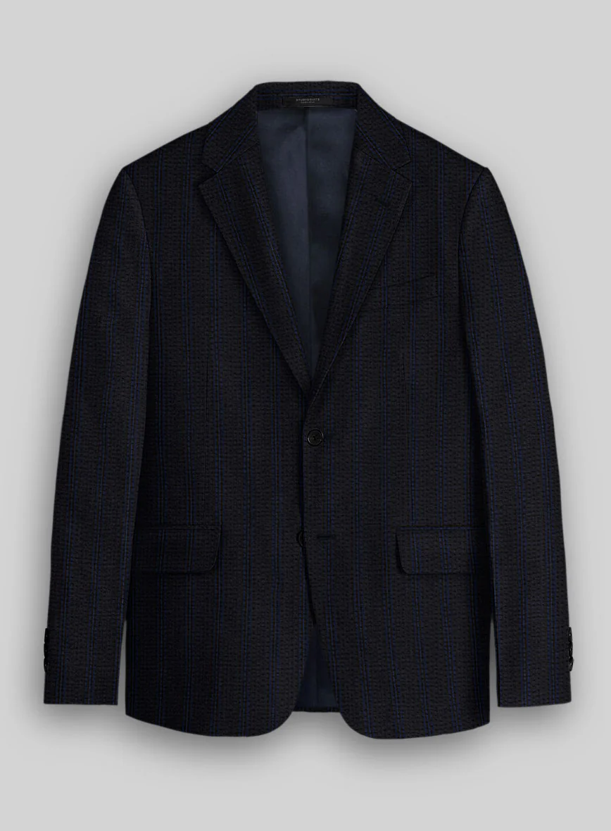 Italian Cotton Seersucker Corrado Suit - Image 3