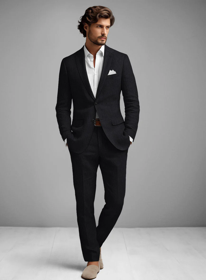 Italian Cotton Seersucker Helena Suit - Image 2