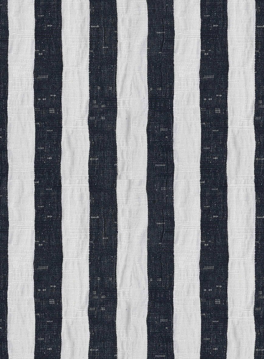 Italian Cotton Seersucker Venancio Jacket - Image 4