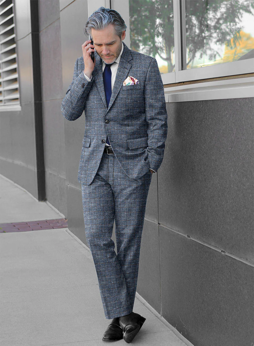 Italian Cotton Silk Linen Ziata Suit - Image 2