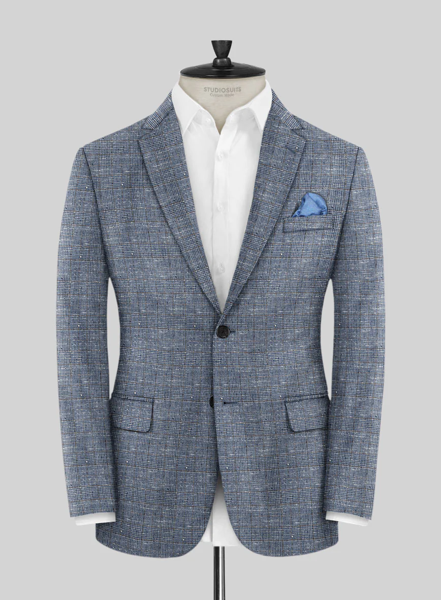 Italian Cotton Silk Linen Ziata Suit - Image 5