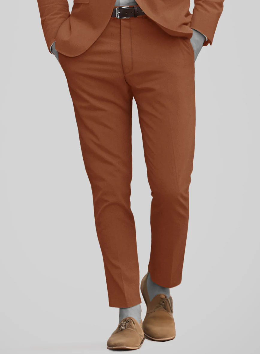 Italian Cotton Silk Lycra Alera Pants - Image 2
