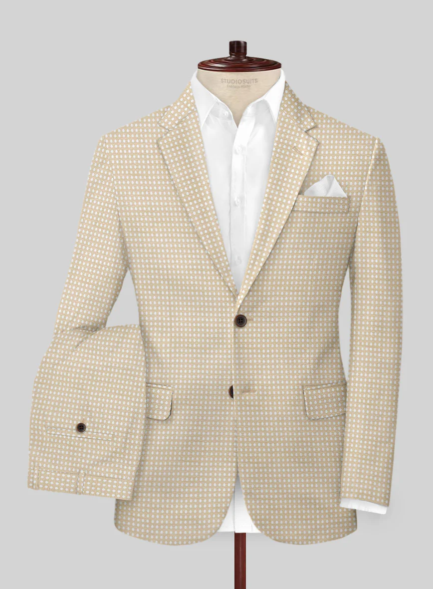 Italian Cotton Silk Reyes Suit - Image 2