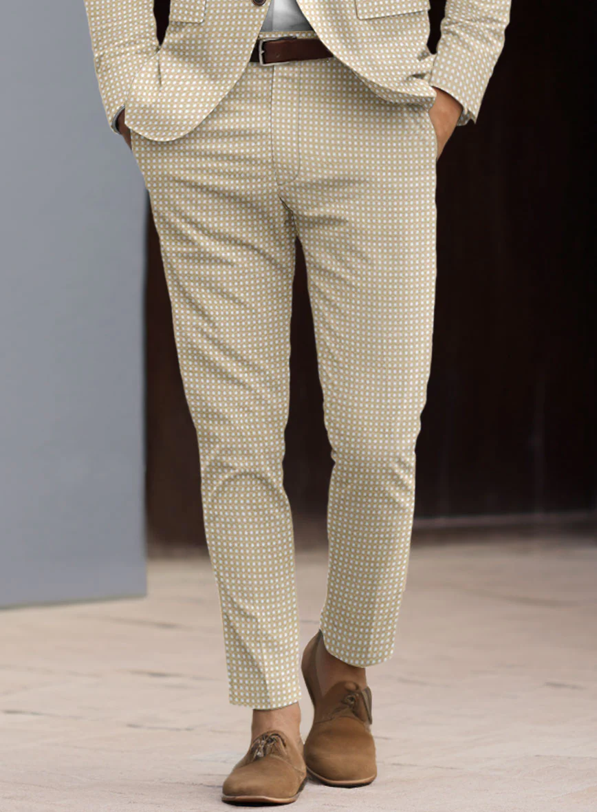 Italian Cotton Silk Reyes Suit - Image 6