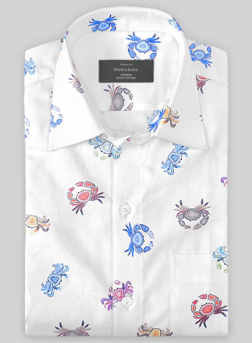 Italian Cotton Sourpuss Shirt - Image 2