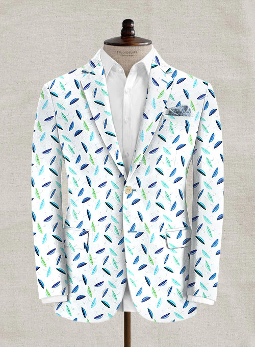 Italian Cotton Stretch Ombrello Suit - Image 3