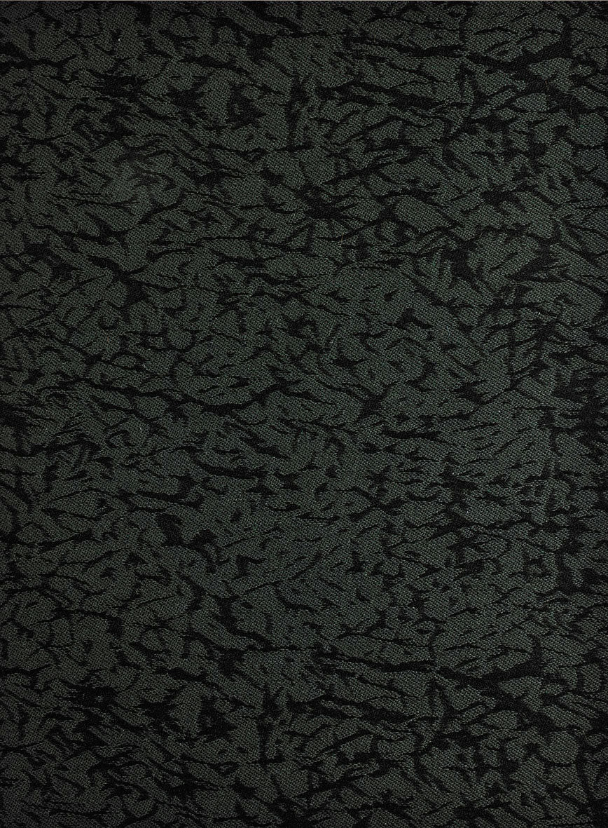 Italian Cotton Stretch Onyx Vortex Jacket - Image 3
