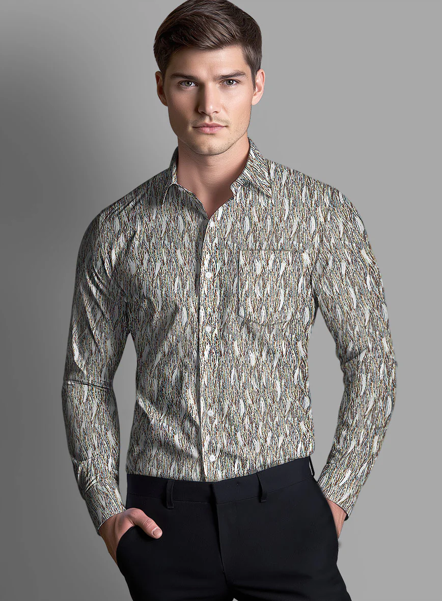 Italian Cotton Texora Shirt - Image 3