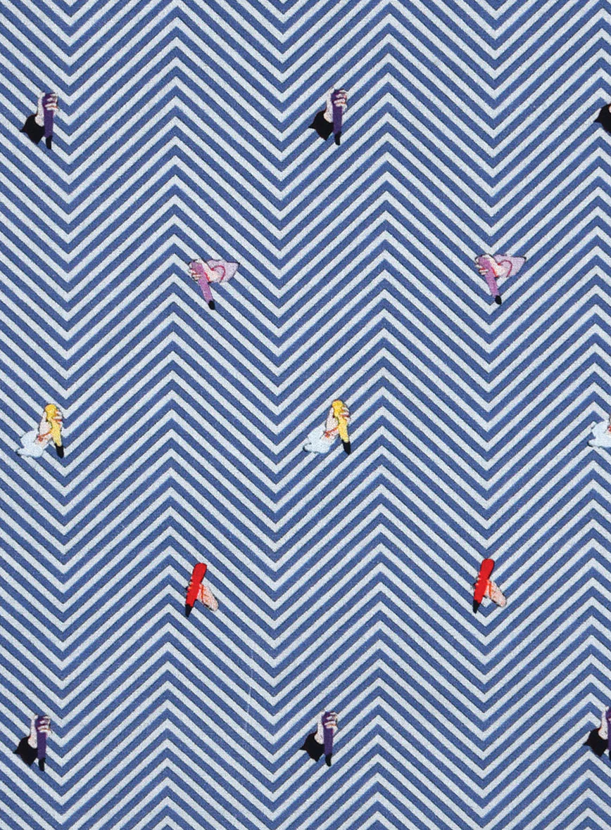 Italian Cotton Tie - Karaoke - Image 4