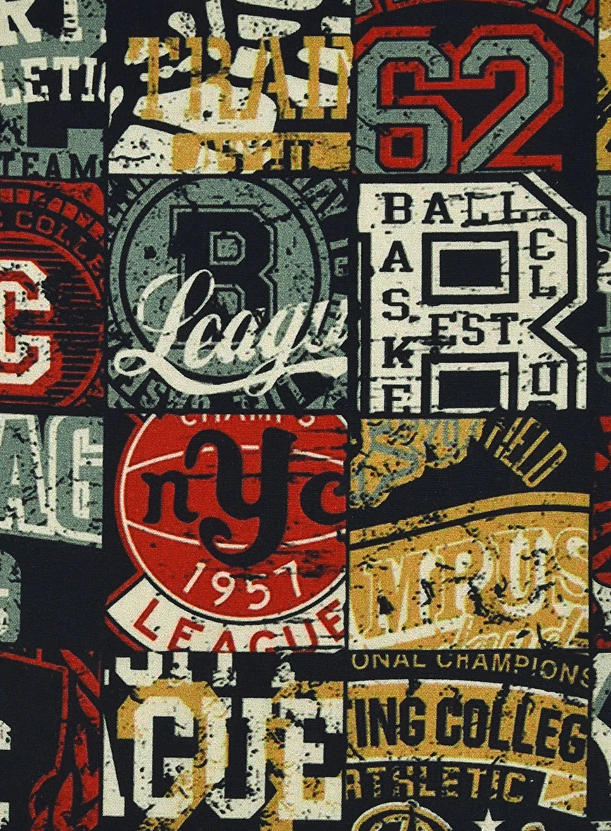 Italian Cotton Varsity Vault Shirt - Image 4