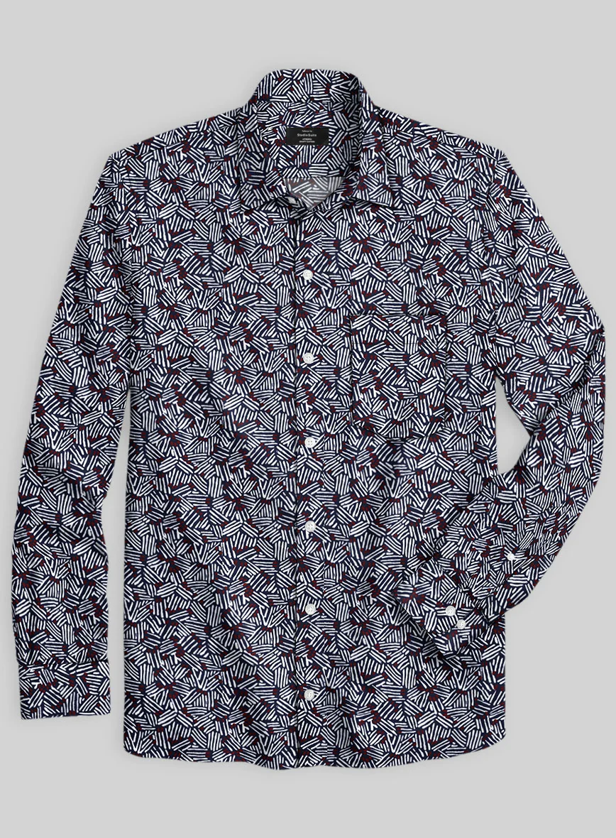 Italian Cotton Woodpile Shirt - Image 2