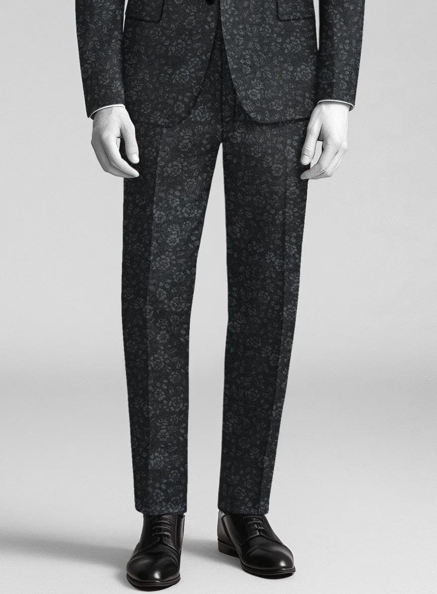 Italian Cotton Wool Bastos Pants - Image 2