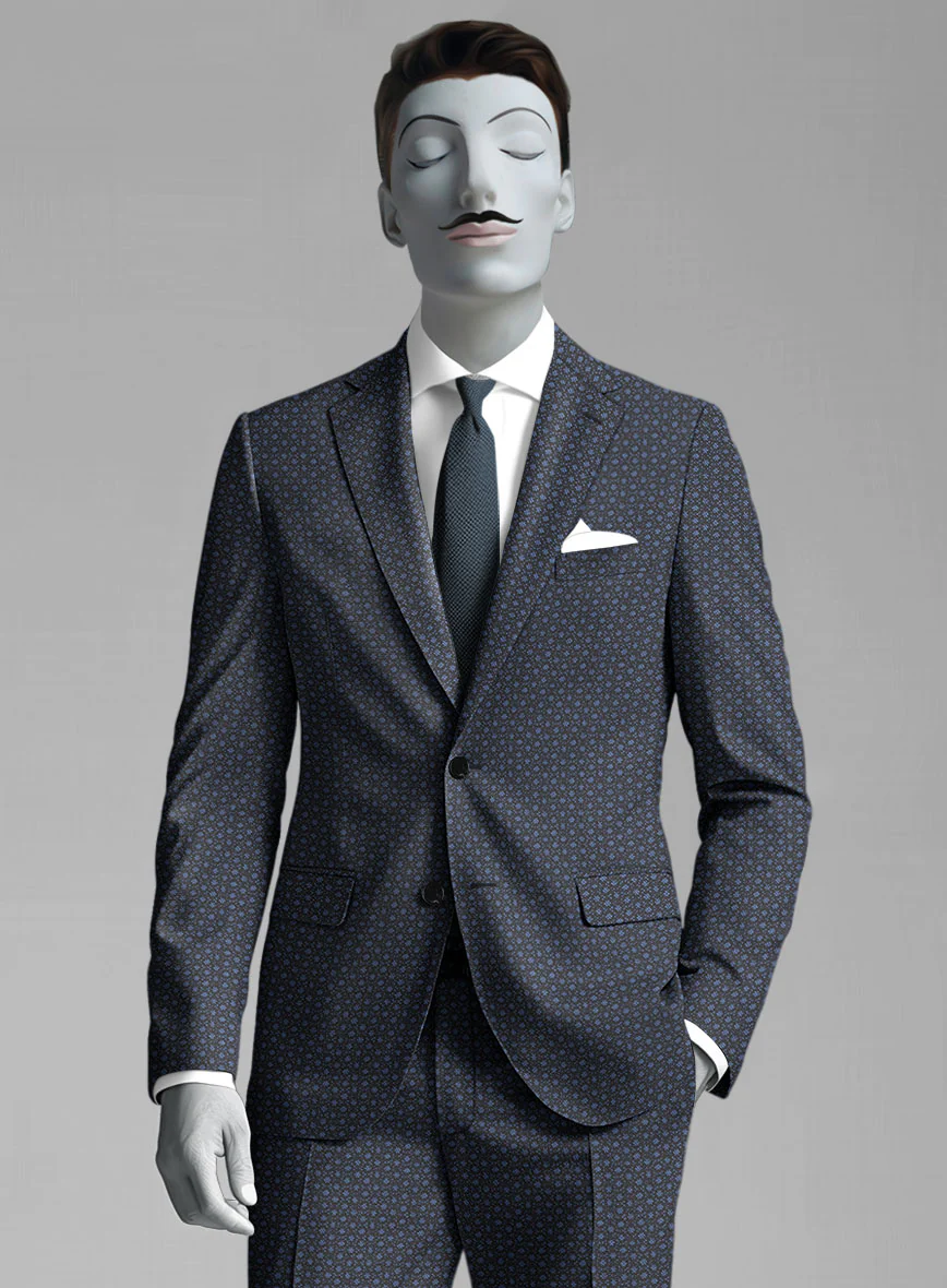 Italian Cotton Wool Prazie Suit - Image 2