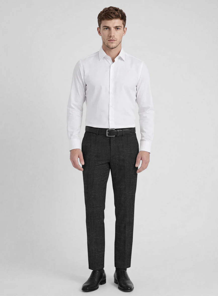Italian Cotton Wool Solio Pants - Image 3