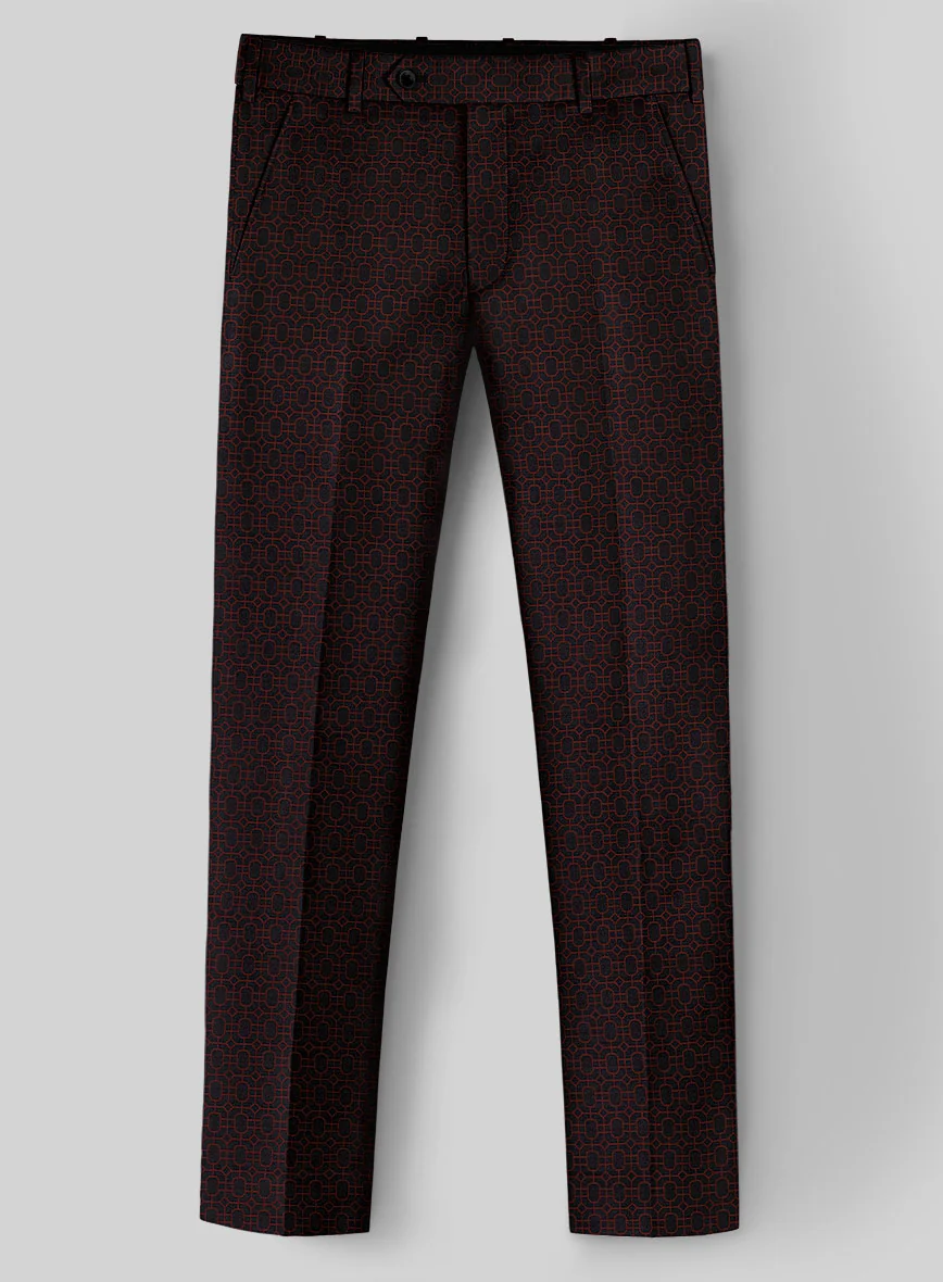 Italian Silk Lycra Cosimo Suit - Image 5