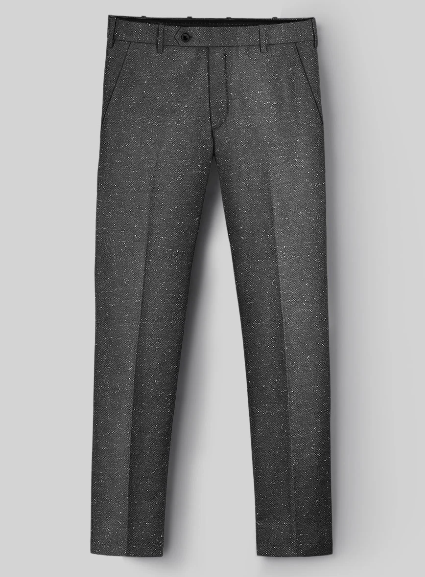 Italian Donegal Gray Wool Suit - Image 7