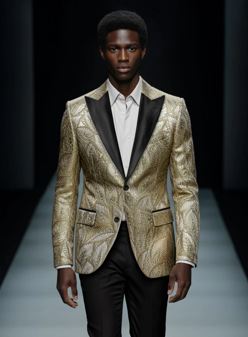 Italian Dune Trionfo Tuxedo Suit - Image 3