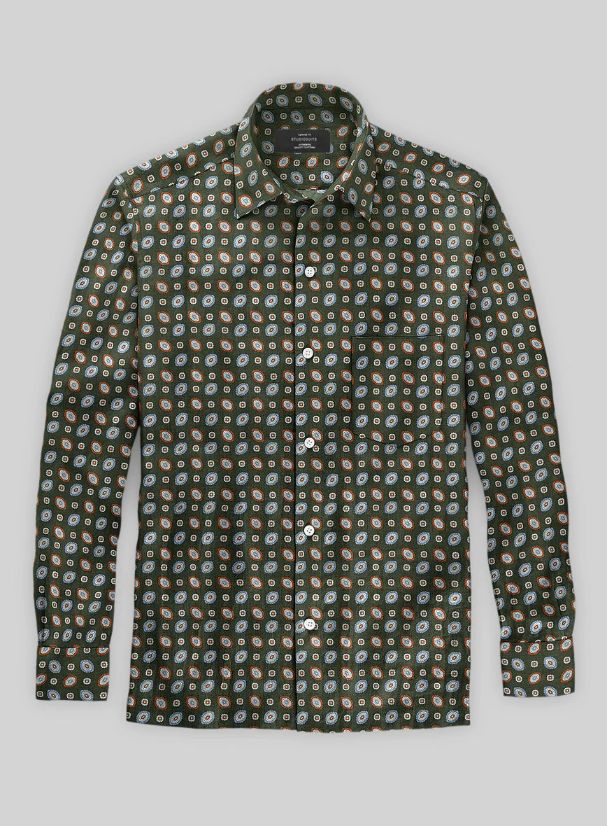 Italian Elianora Summer Linen Shirt - Image 2