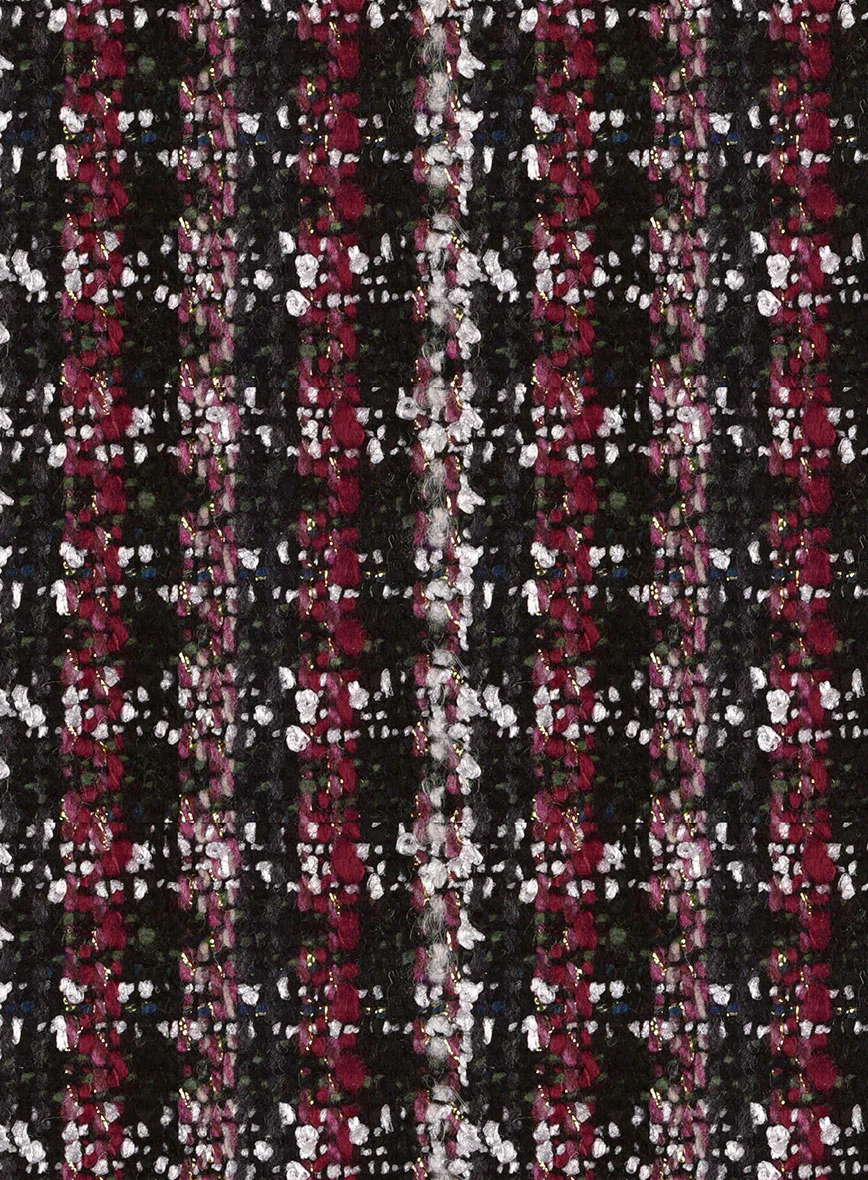 Italian Eligi Boucle Wool Jacket - Image 3