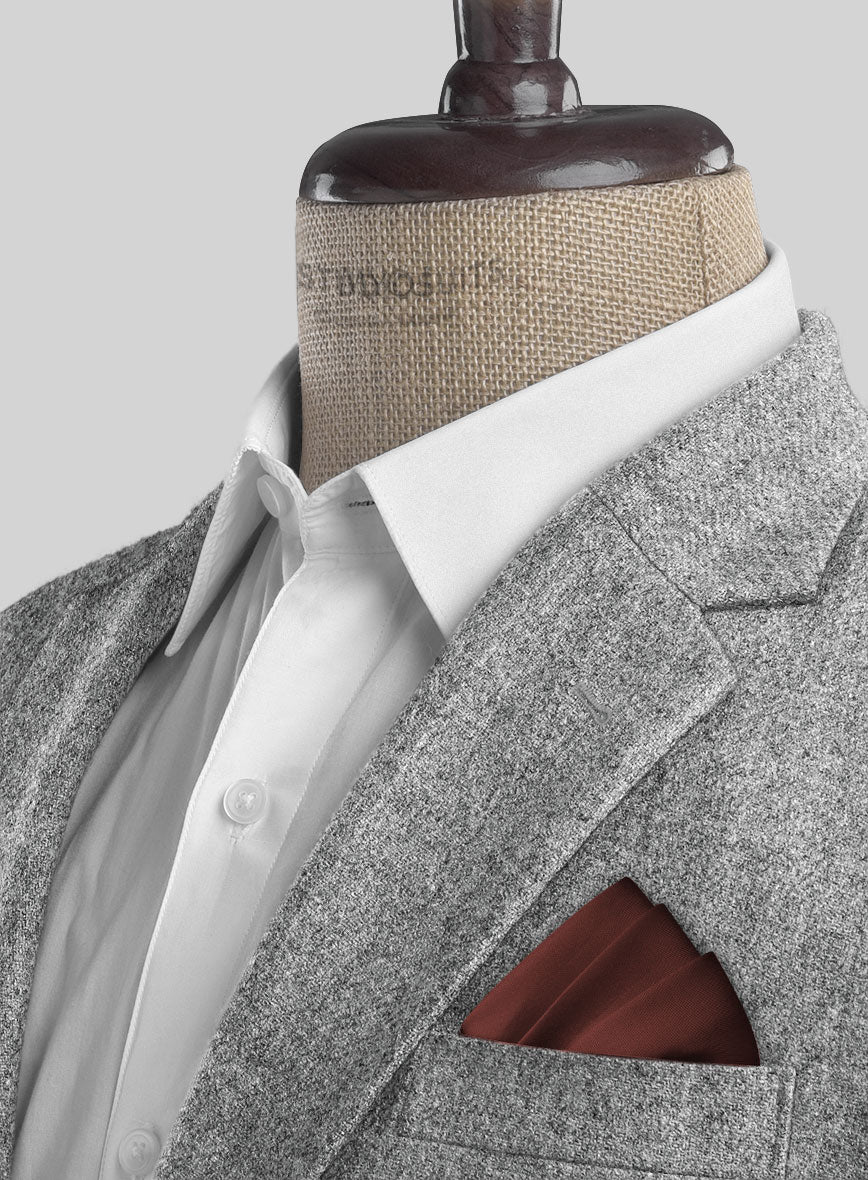 Italian Empire Gray Tweed Suit - Image 5