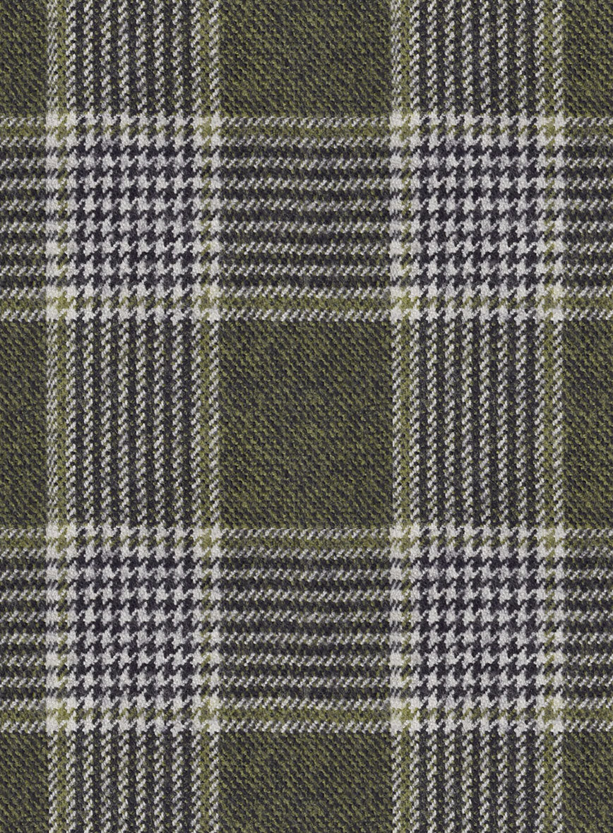 Italian Fabrizio Check Tweed Jacket - Image 4