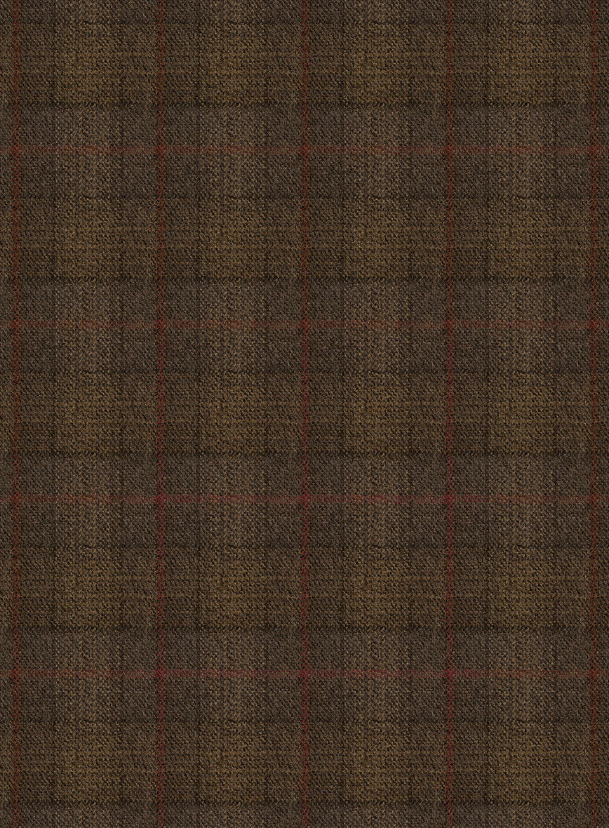 Italian Fiani Checks Tweed Jacket - Image 2