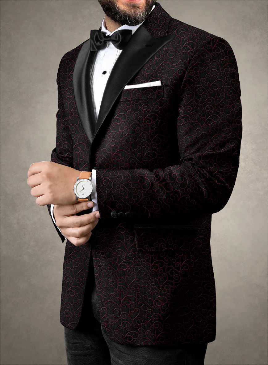 Italian Fiorenza Tuxedo Blazer - Image 2