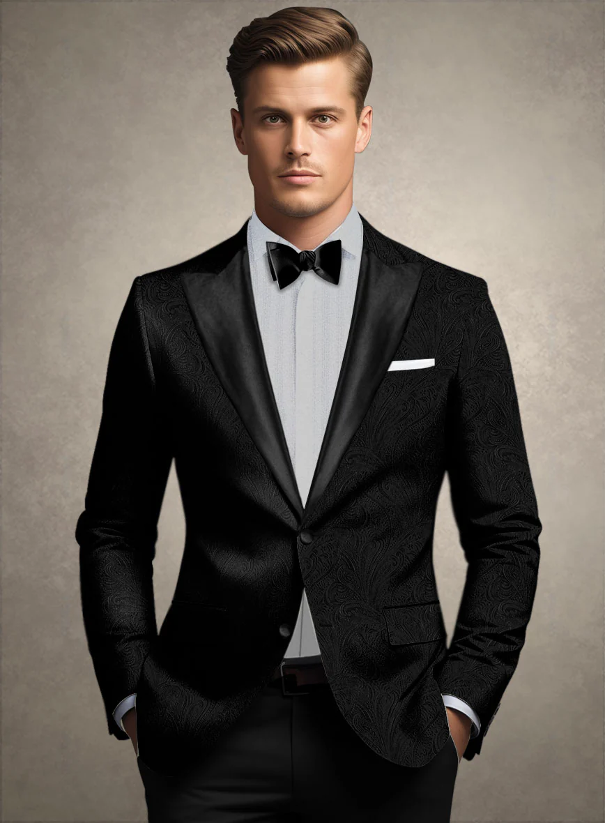 Italian Flanella Tuxedo Blazer - Image 2