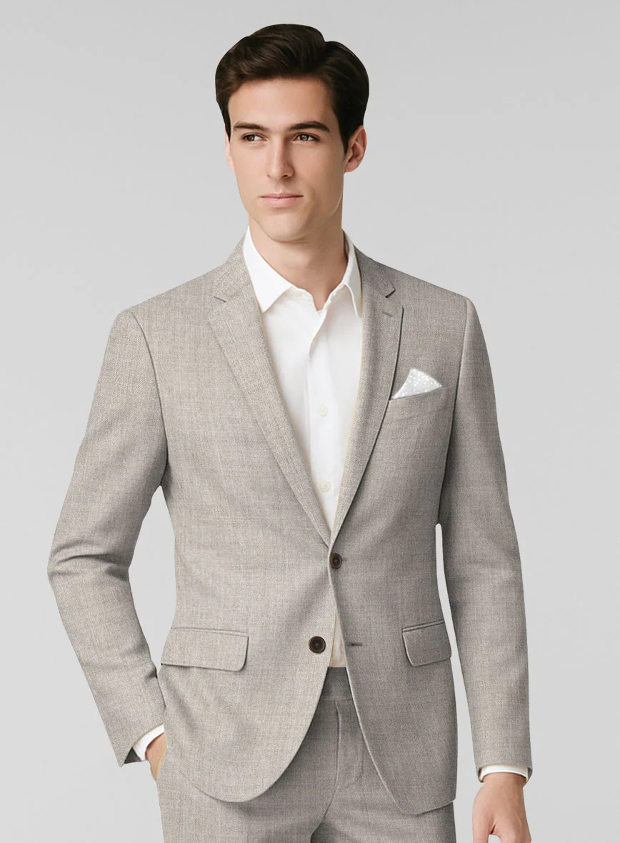 Italian Flannel Empire Canvas Wool Jacket - Image 2