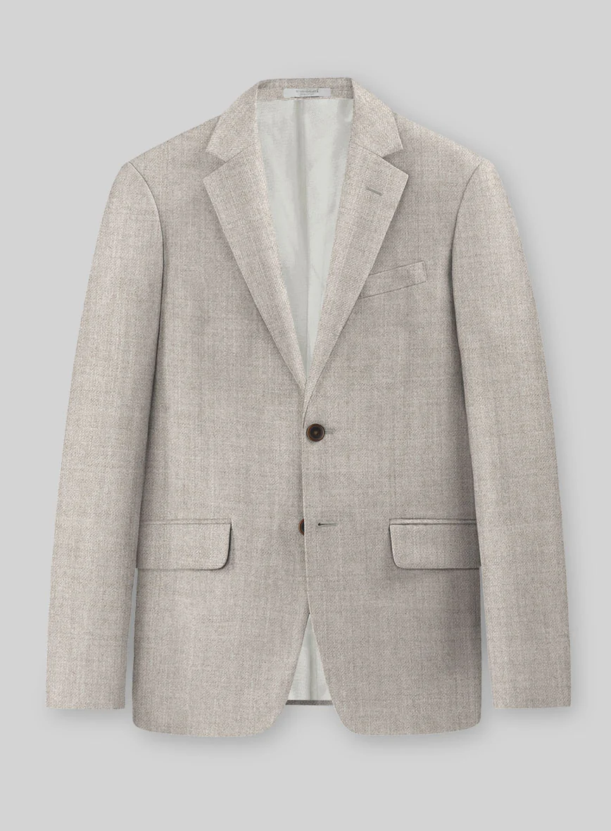 Italian Flannel Empire Canvas Wool Suit - Image 3