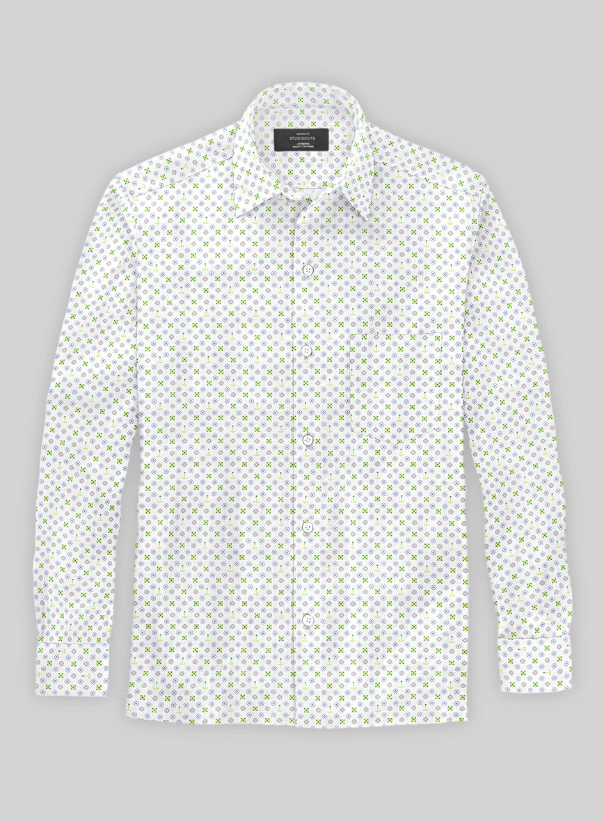 Italian Giusto Summer Linen Shirt - Image 2