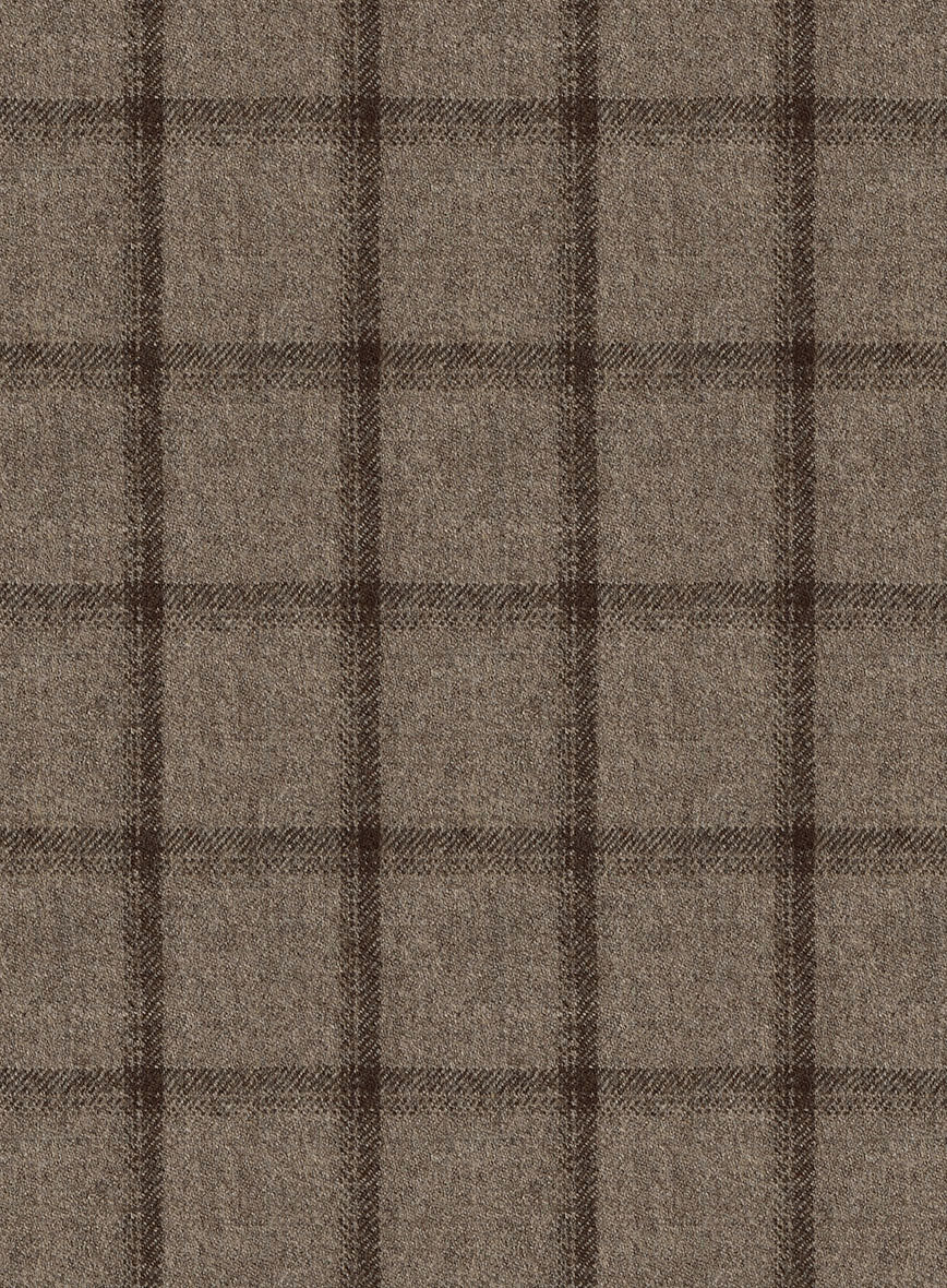 Italian Goiti Brown Wool Jacket - Image 2