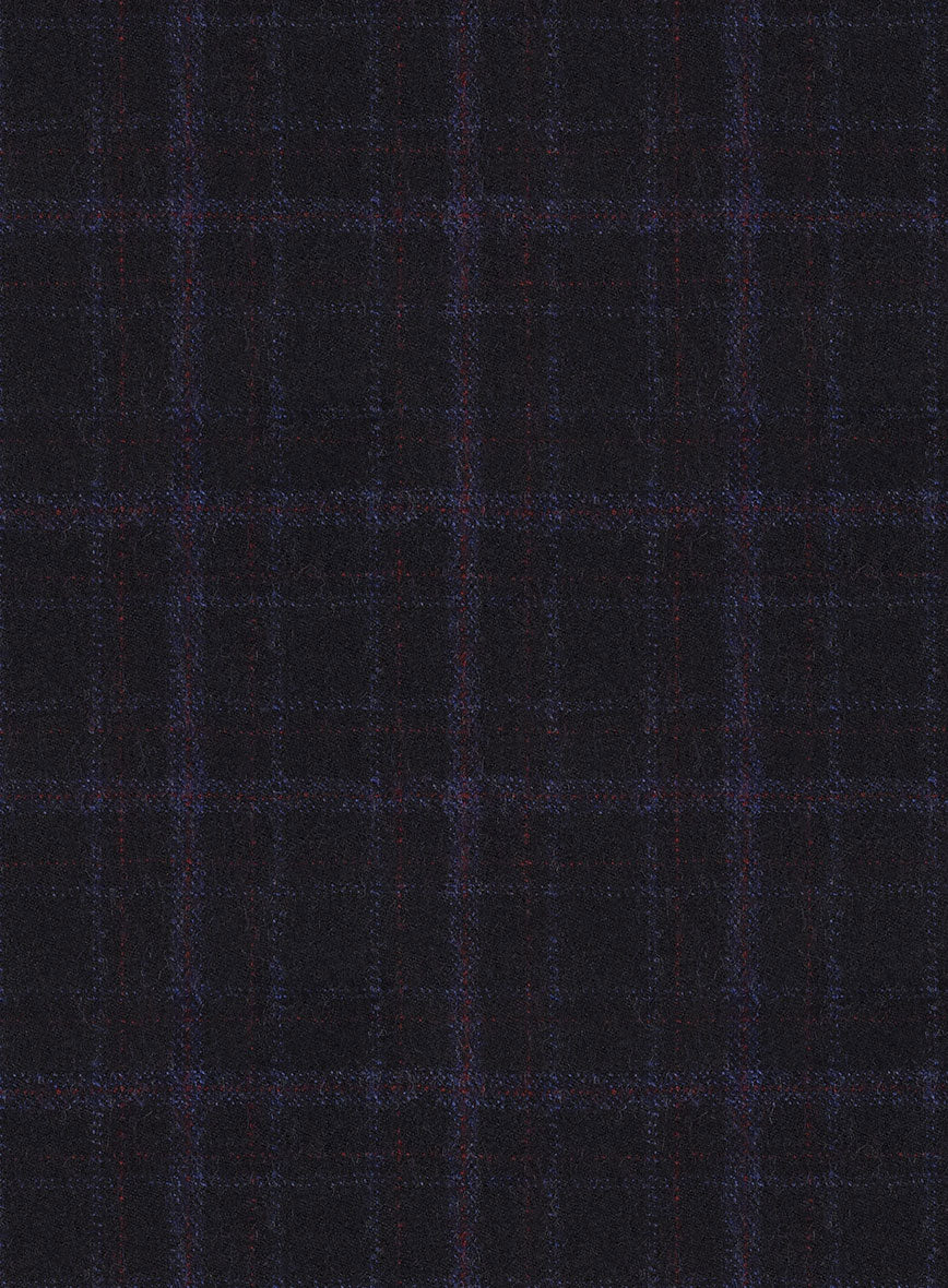 Italian Heliar Midnight Blue Wool Pants - Image 2