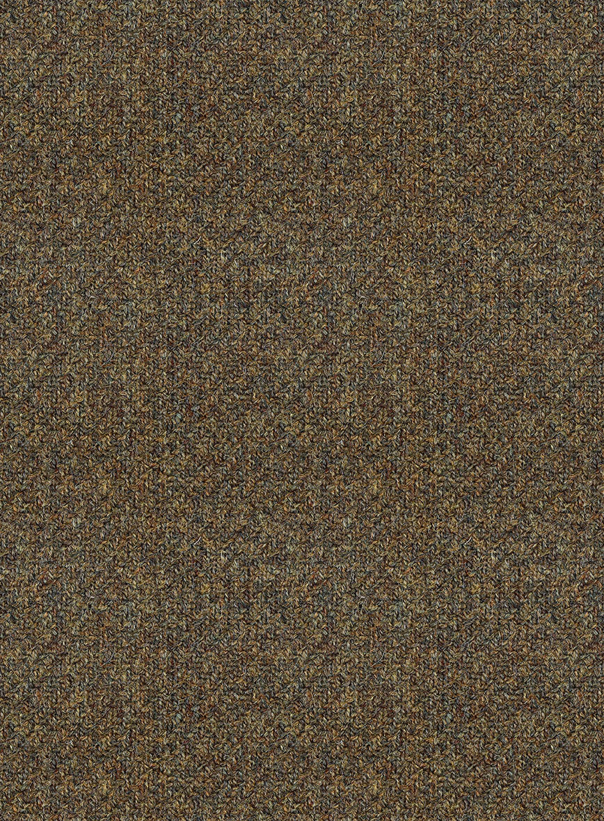 Italian Highlander Brass Green Tweed Pants - Image 3