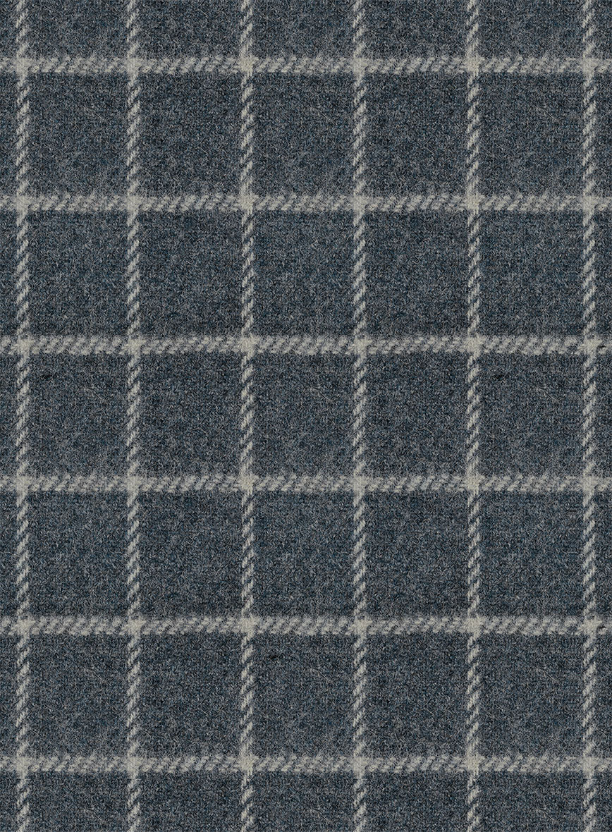 Italian Highlander Emilo Blue Tweed Jacket - Image 2