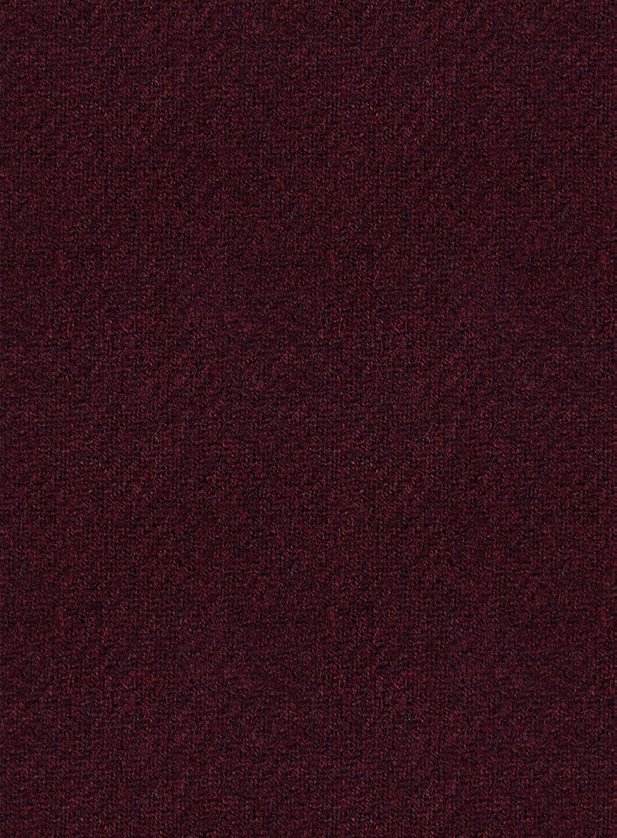 Italian Highlander Wine Tweed Pants - Image 3