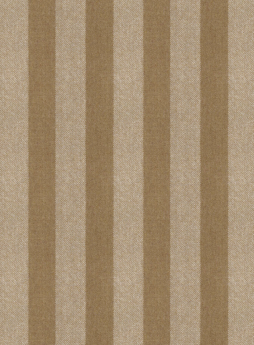 Italian Ildefo Brown Wool Pants - Image 2