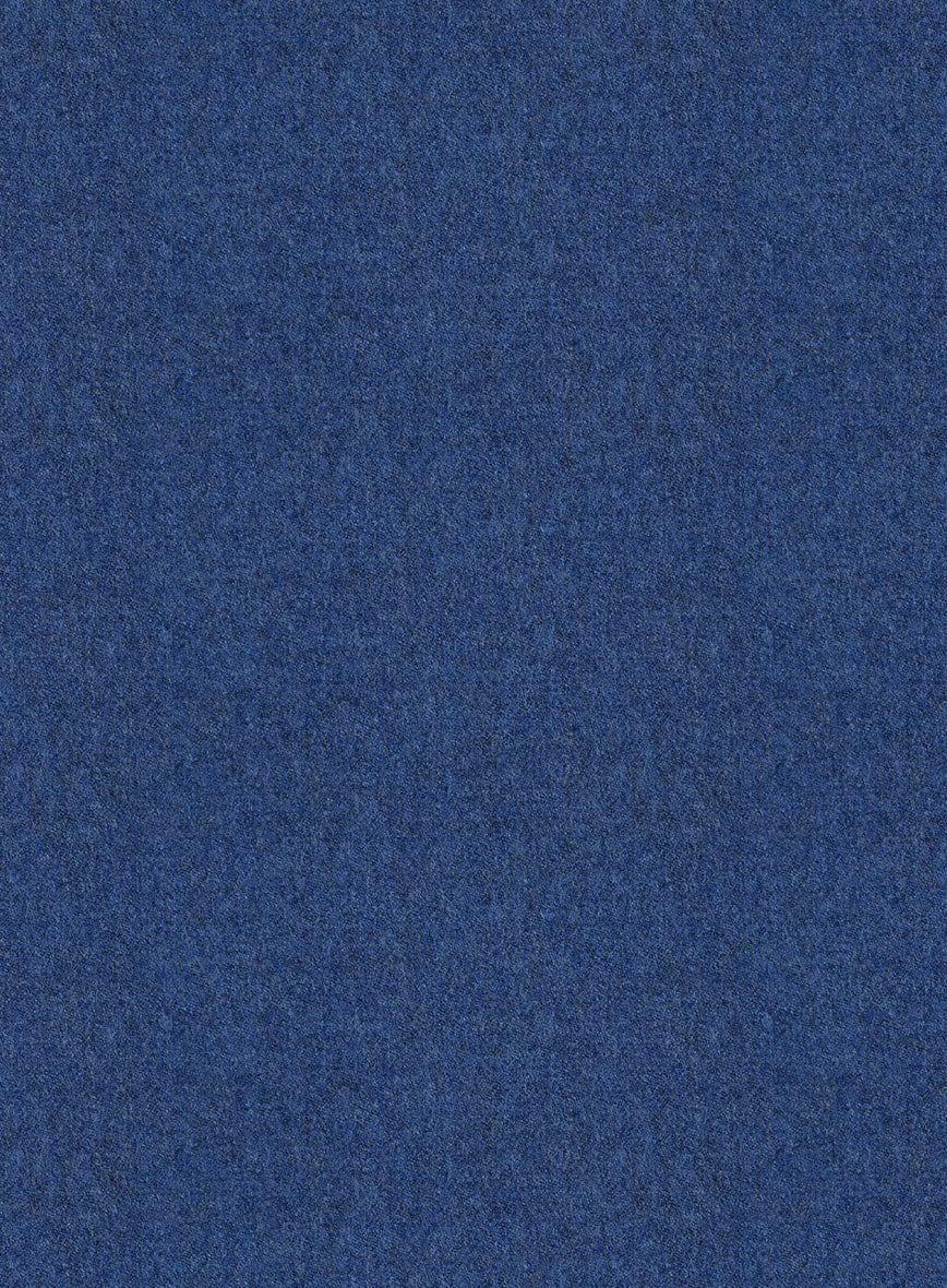 Italian Jil Blue Wool Pants - Image 2