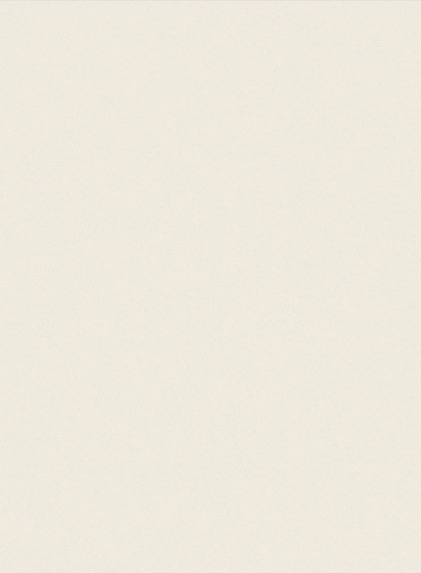 Italian Light Beige Cotton Stretch Suit - Image 5