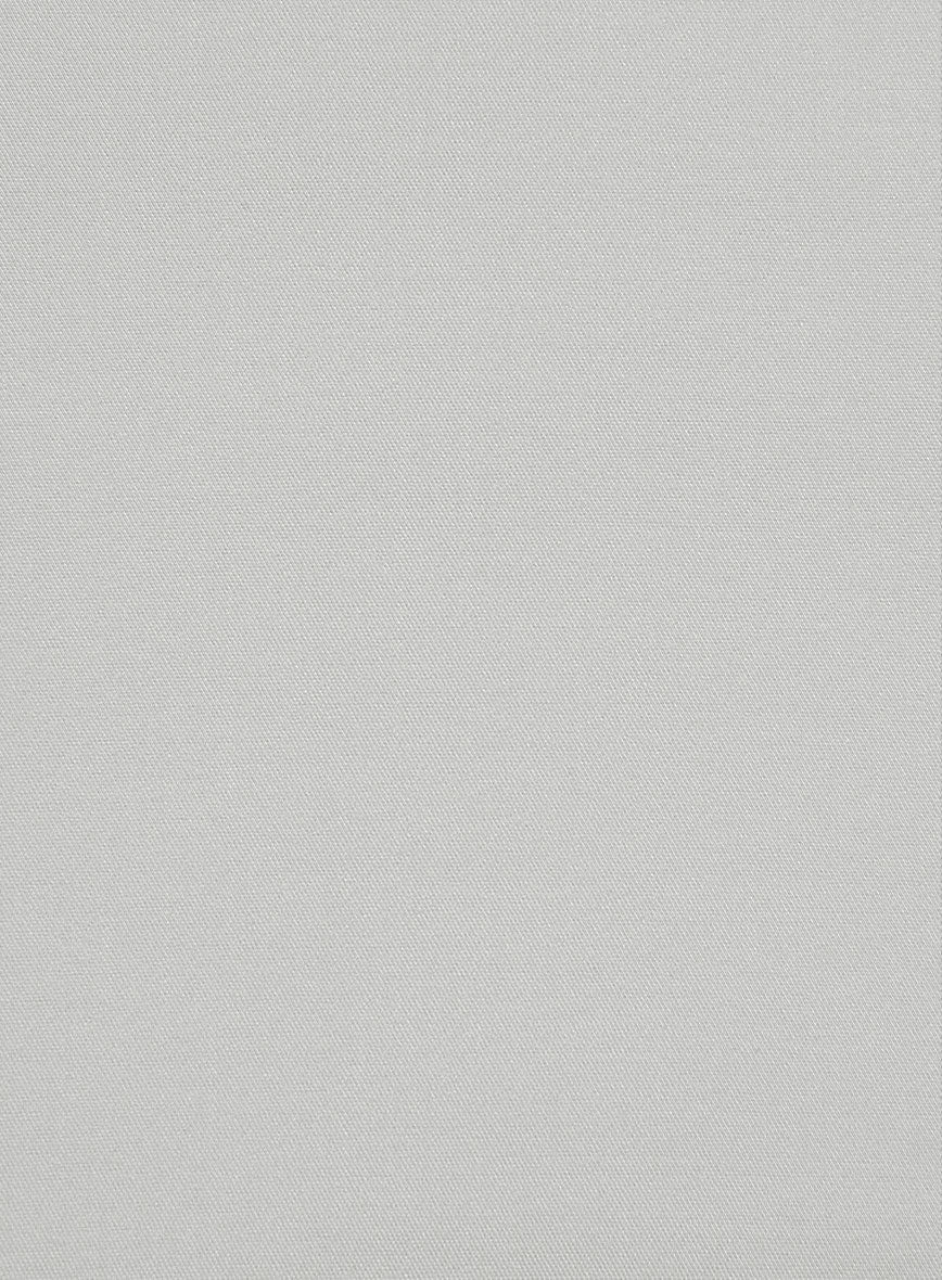 Italian Light Gray Cotton Jacket - Image 2