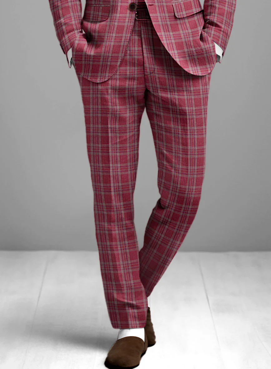 Italian Linen Acier Pants - Image 2