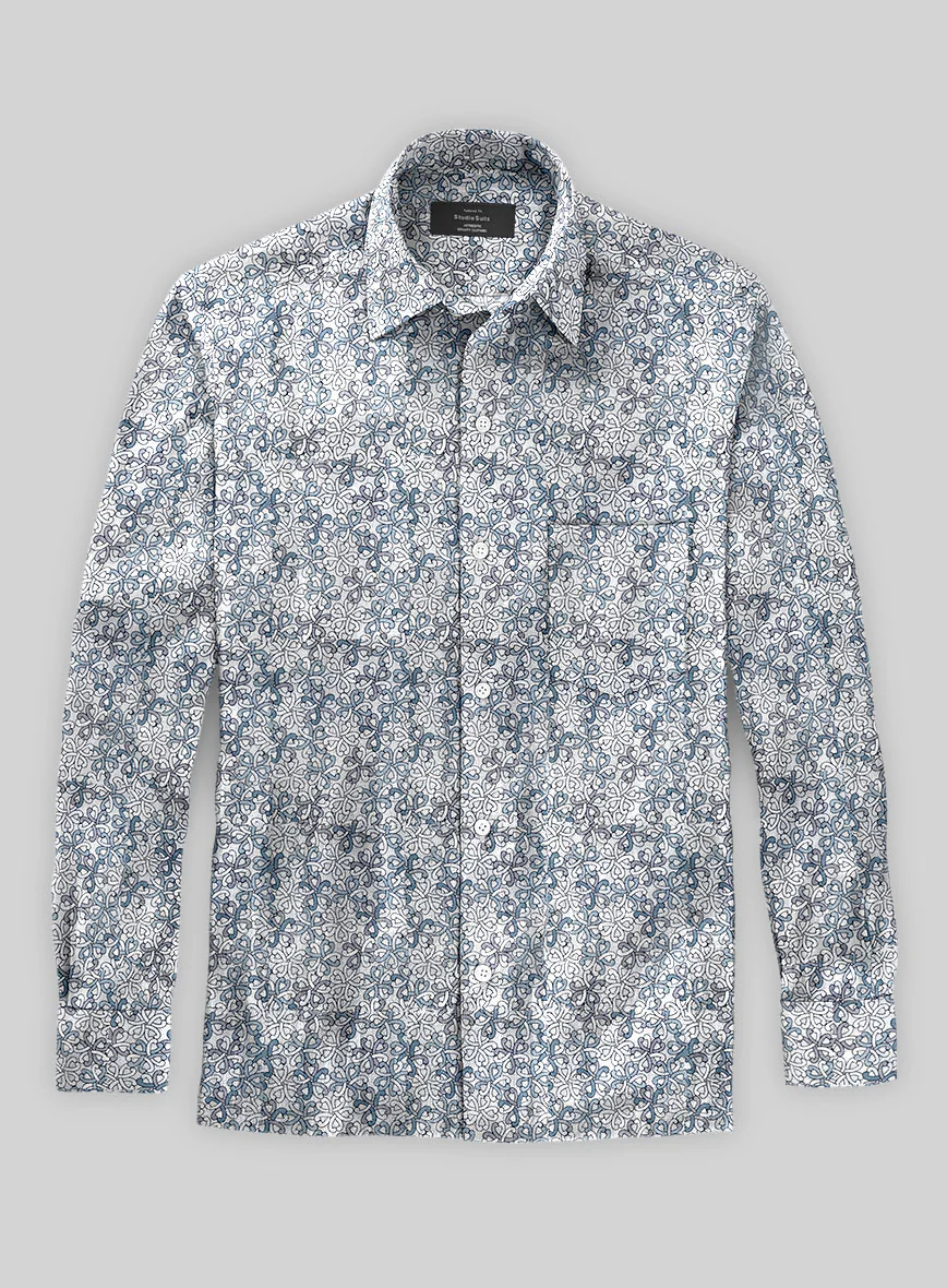 Italian Linen Acinoa Shirt - Image 2