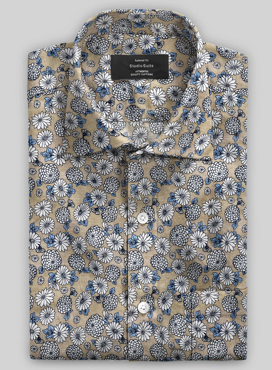 Italian Linen Arnar Shirt - Image 2