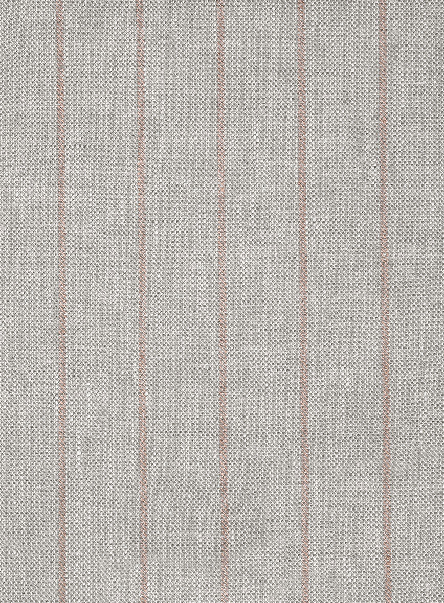 Italian Linen Ashara Stripe Suit - Image 7