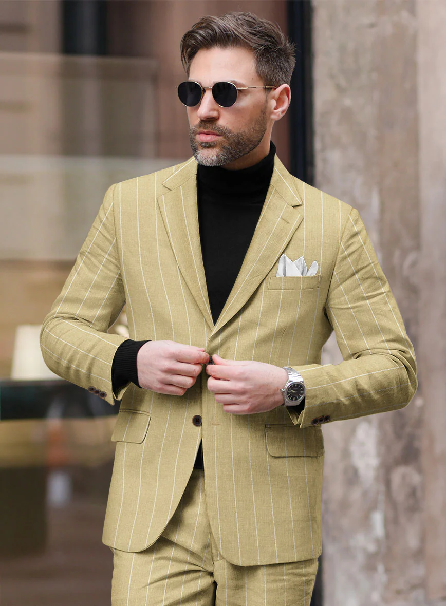 Italian Linen Balloz Jacket - Image 2