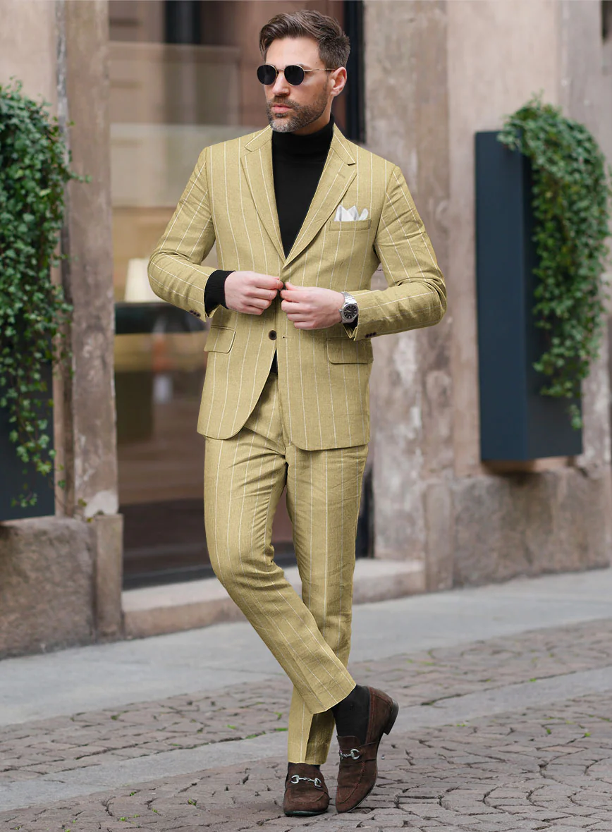 Italian Linen Balloz Suit - Image 2