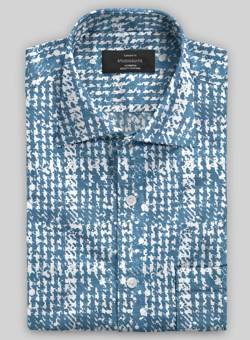 Italian Linen Blas Shirt - Image 2